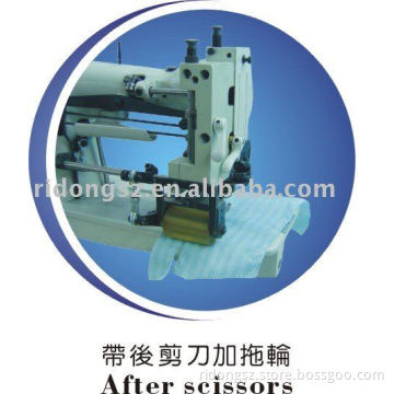 double needle picoting machine with puller